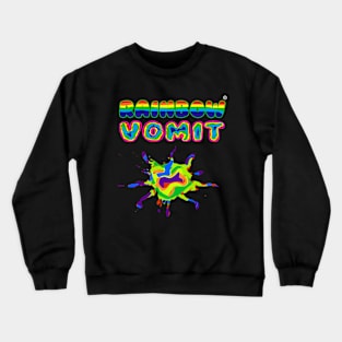 Rainbow Vomit (Design 3) Crewneck Sweatshirt